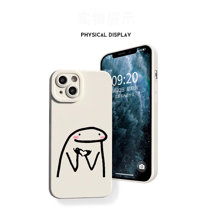 Funda de teléfono con dibujos animados Matchman para iPhone 14 Pro Max, 13, 12, 11, XS Max, XR, X, 7, 8 Plus, 14, cubierta suave mate a prueba de golpes - imagen 4