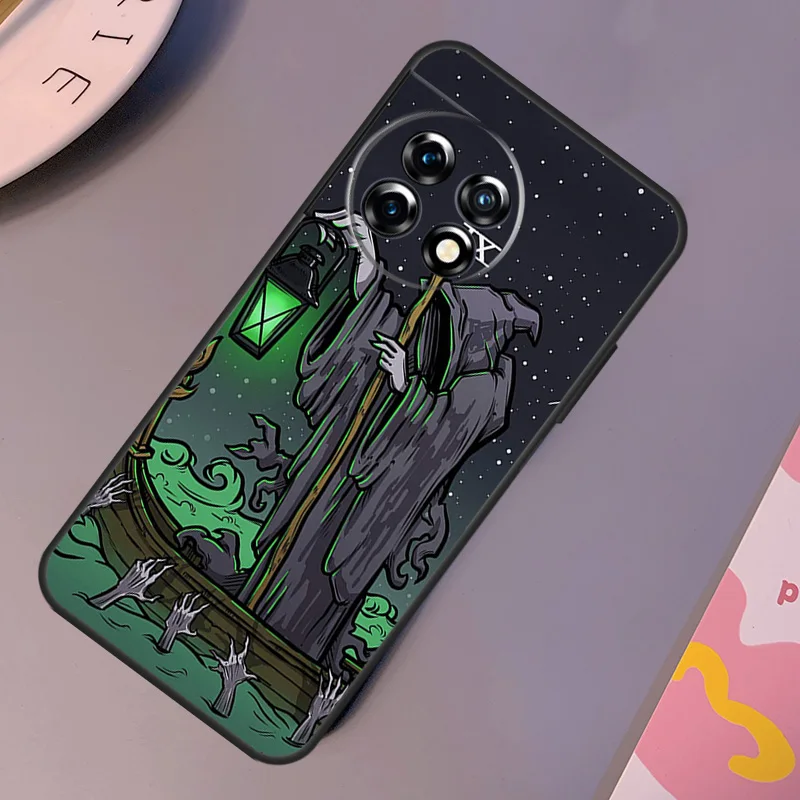 Funda The Hermit Tarot Card Grim Reaper para OnePlus 12 11 10 Pro 8T 9R 10T 10R 12R OnePlus Nord N10 N20 2 2T CE 3 Lite - imagen 3