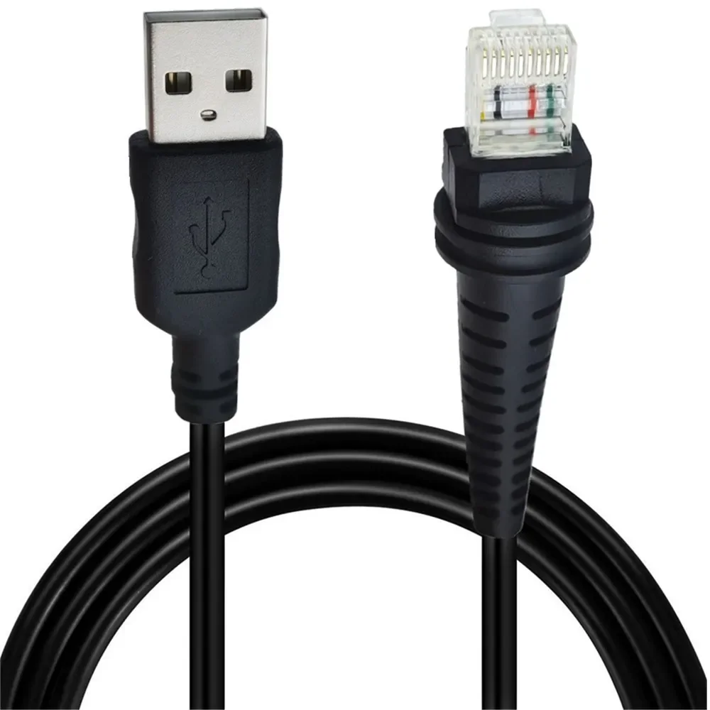 Nuevo Cable USB recto de 2M y 3M, Cable de escáner negro para Honeywell 1900G Hyperion 1300G Xenon 1202G 1400G 1450G 1452G - imagen 5