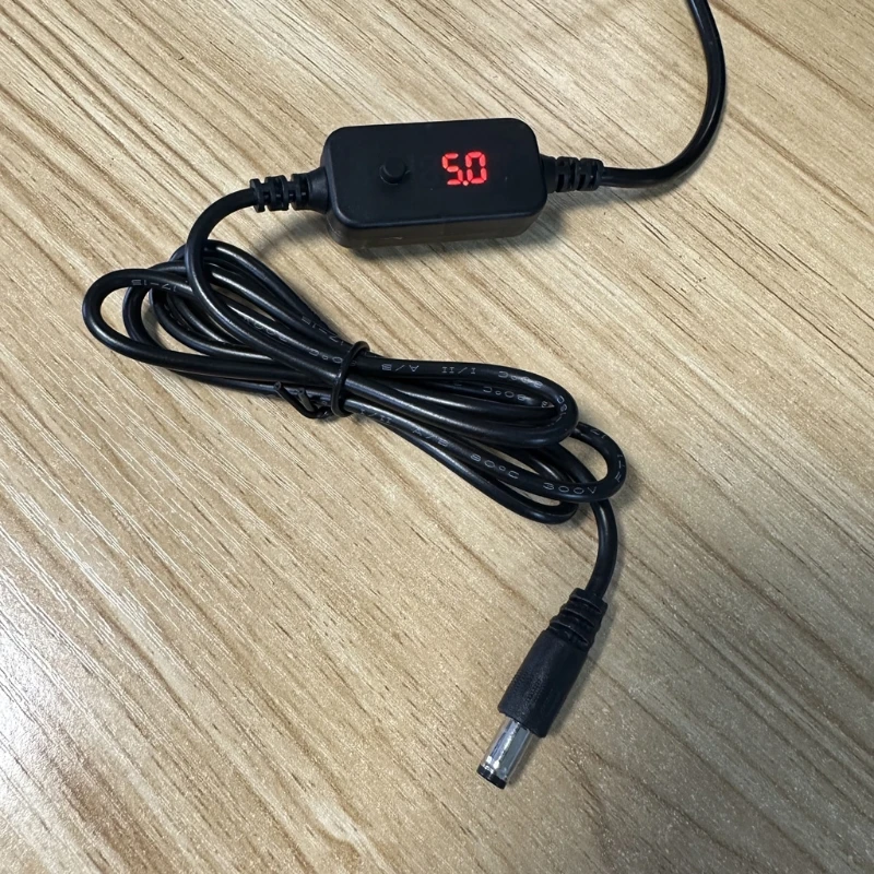 Cable de aumento de potencia USB C tipo C PD a DC 5V, 9V, 12V, 20V, 5,5x2,5mm, 4,0x1,7mm, 3,5x1,35mm, Adaptador convertidor de módulo de aumento de enchufe - imagen 2