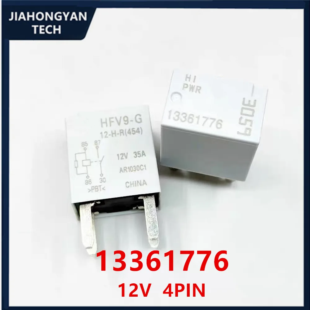 13361778 Relé de engranaje intermitente de limpiaparabrisas de 5 pines 12 V 13361776 4 pines 12 V - imagen 2