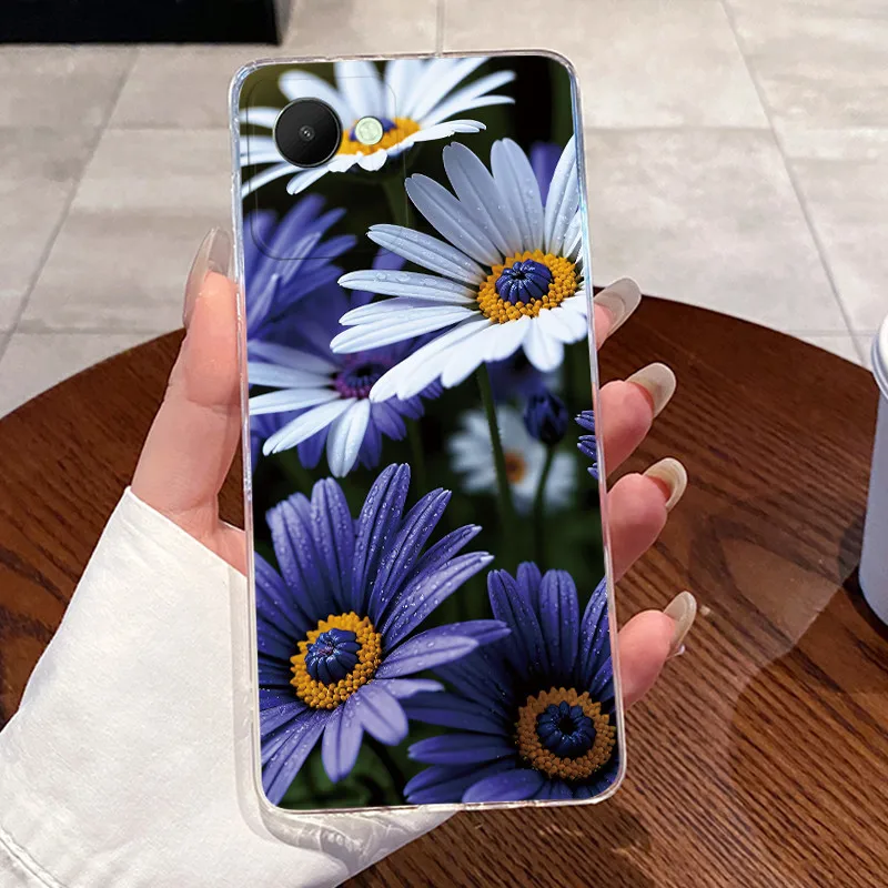 Carcasa para Realme C30 C30s Narzo 50i Prime estética de lujo lindo fresco niños niñas transparente suave funda trasera de silicona para teléfono - imagen 2