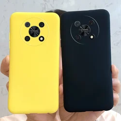 Huawei Nova Y90 – Funda de Silicona Líquida Color Caramelo