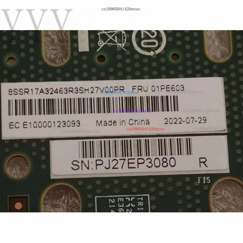 98% nuevo para servidor Lenovo ThinkSystemV2V3 01PE603 tarjeta Dual M.2 SATA/NVMe de 2 bahías - imagen 3