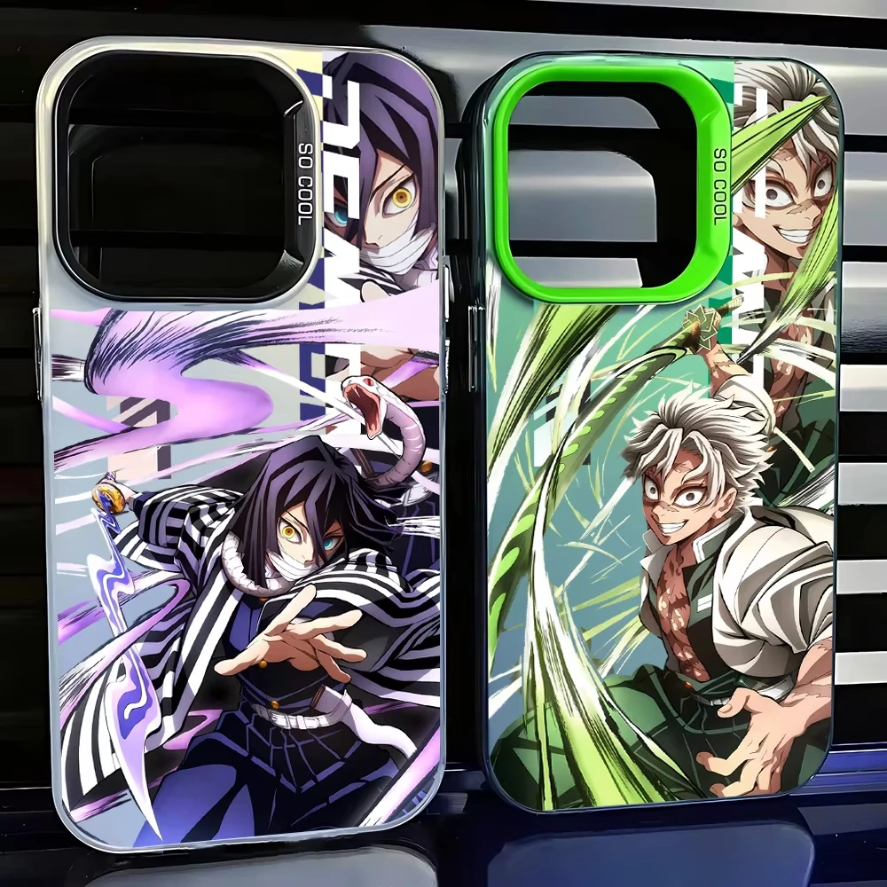 Funda de teléfono Anime d-demons s-layers para iPhone 17 Air 16e 16 Pro Max 15 14 Plus 13 12 Mini 11 Pro, funda trasera de silicona a prueba de golpes - imagen 4