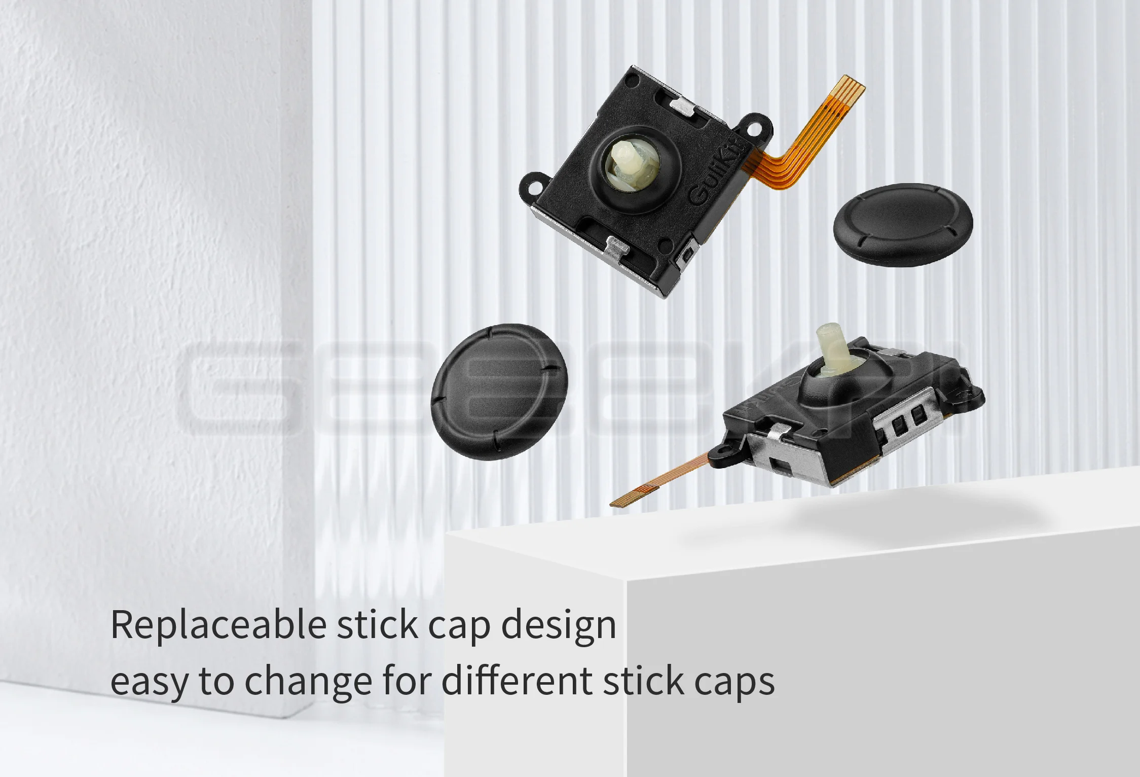 Gulikit-Joystick NS40 Hall para Joy-con, reemplazo de reparación para Nintendo Swith OLED NS Lite, accesorios para Gamepad - imagen 4