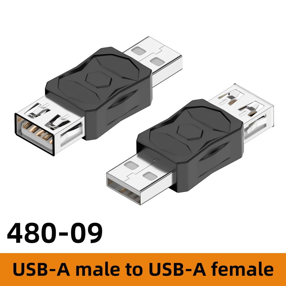 2 uds USB a Micro USB Mini adaptador USB convertidor Usb macho a hembra 480Mbps adaptable a varios convertidores de la serie USB - imagen 4
