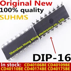 Circuitos integrados CMOS CD401xx en encapsulado DIP