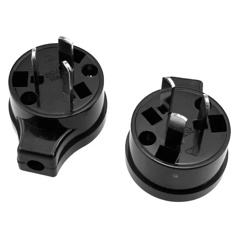 Enchufe de cableado australiano, cable de alimentación con certificación SAA de 3 pines, conector industrial con cable, 250v, 10a, enchufe trislong AU - imagen 5