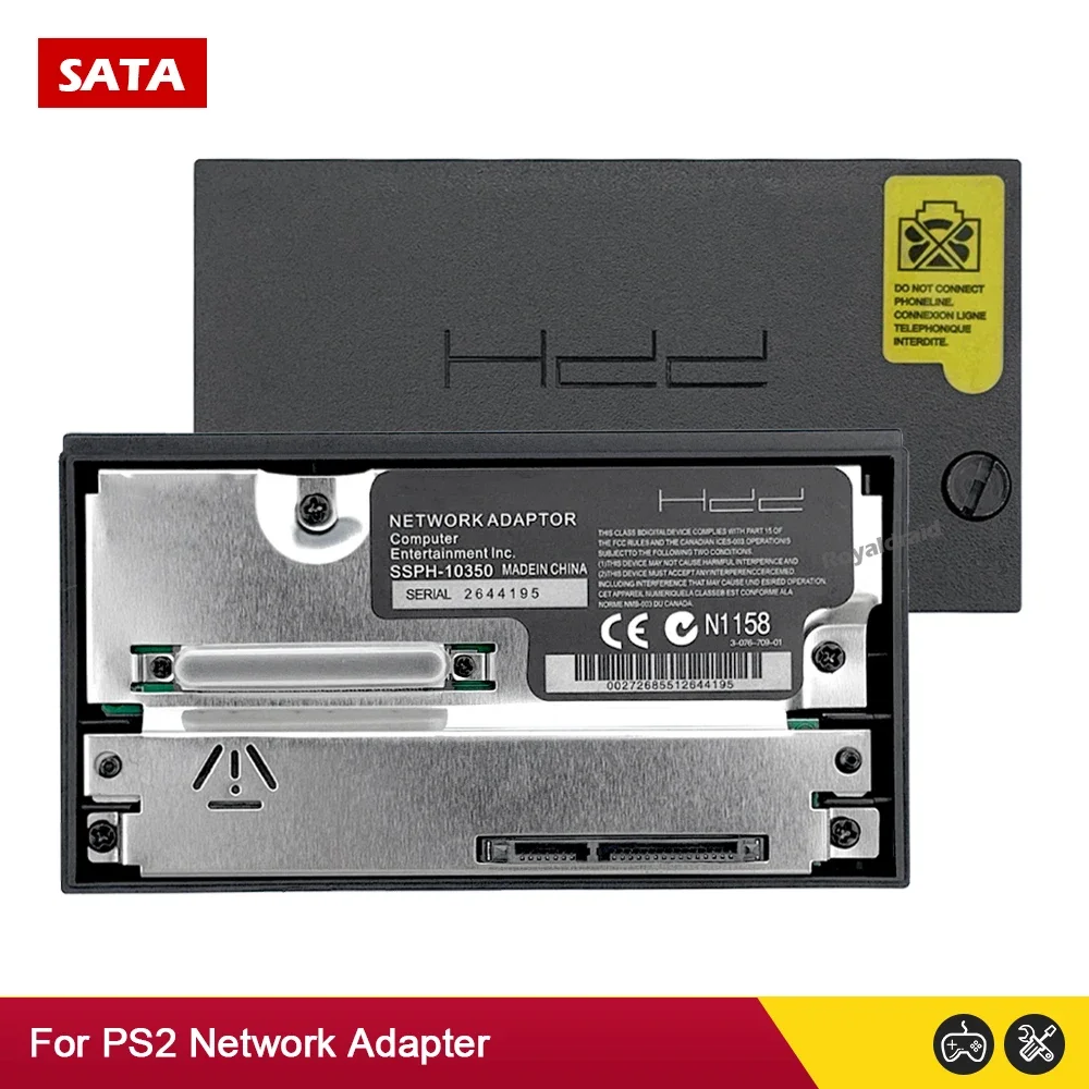 Nuevo adaptador de red portátil para PS2 SATA/IDE interfaz tarjeta de red 2,5/3,5 pulgadas SATA HDD accesorios de juego para consola PS2 - imagen 2