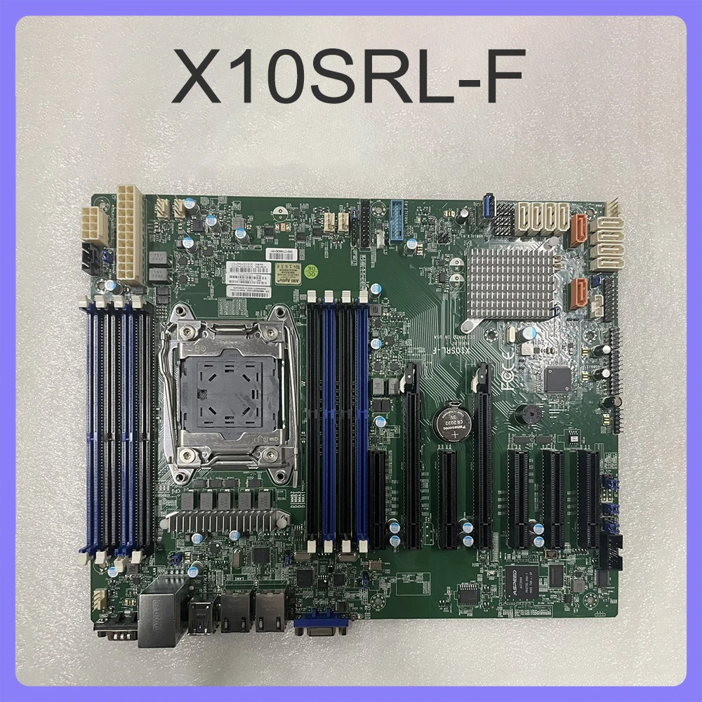 E5-1600/2600 V3/V4 Familia LGA2011 DDR4 ECC Placa base de servidor X10SRL-F de una sola vía - imagen 2