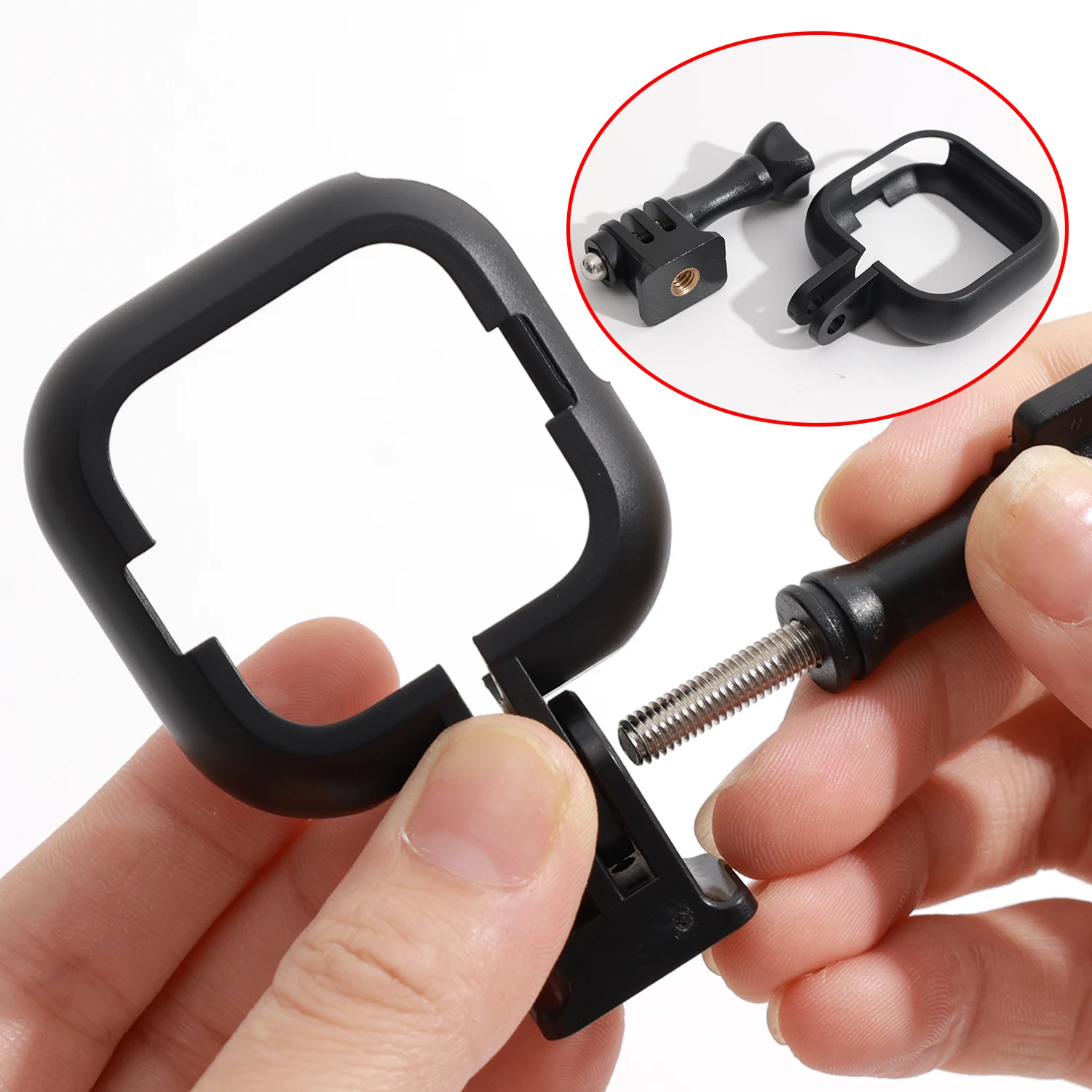 Funda protectora con marco para cámara Insta360 GO Ultra, cubierta protectora con soporte de montaje antiarañazos y a prueba de golpes para Insta360 GO Ultra - imagen 4