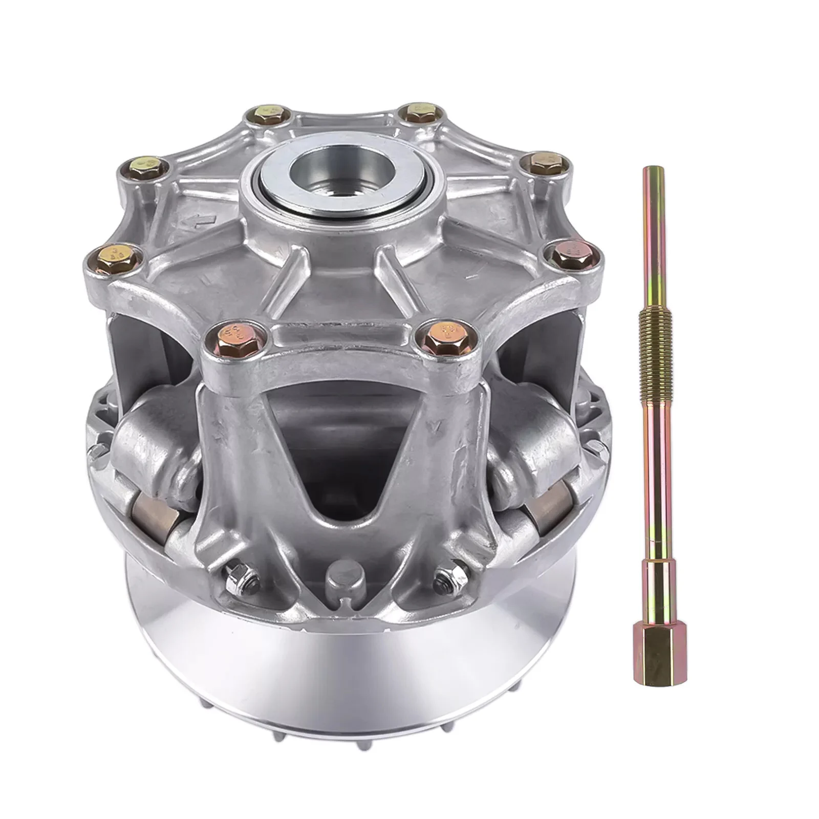 Embrague primario de motocicleta 49093-1074 con extractor para Kawasaki Brute Force 650 SRA para Suzuki Twin Peaks 700, accesorios para motocicleta