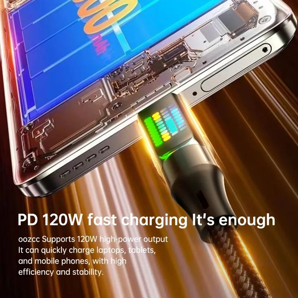 Cable USB C Cable de datos tipo C de carga rápida Cable de carga USB Universal para teléfono móvil para cables PD tipo C de carga rápida - imagen 5