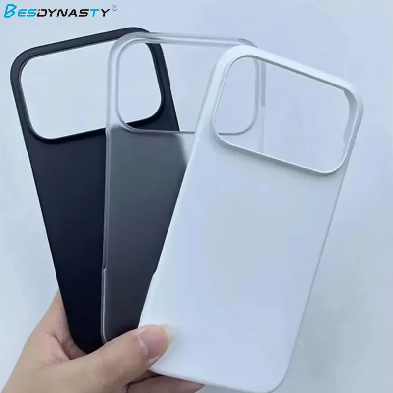 Funda mate dura de PC de medio paquete de lujo para iPhone 17 Air 16 15 14 Plus 13 12 Mini 11 Pro Max cubierta trasera de Color caramelo - imagen 2