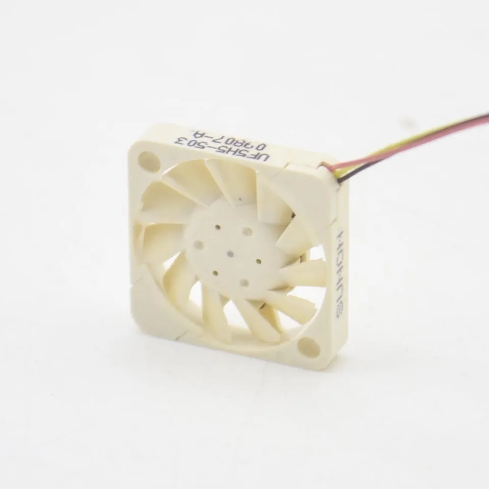 1 unidad 1703 1,7 cm UF5H5-503 5V 3 cables impermeable Micro Mini ventilador de refrigeración Axial - imagen 4