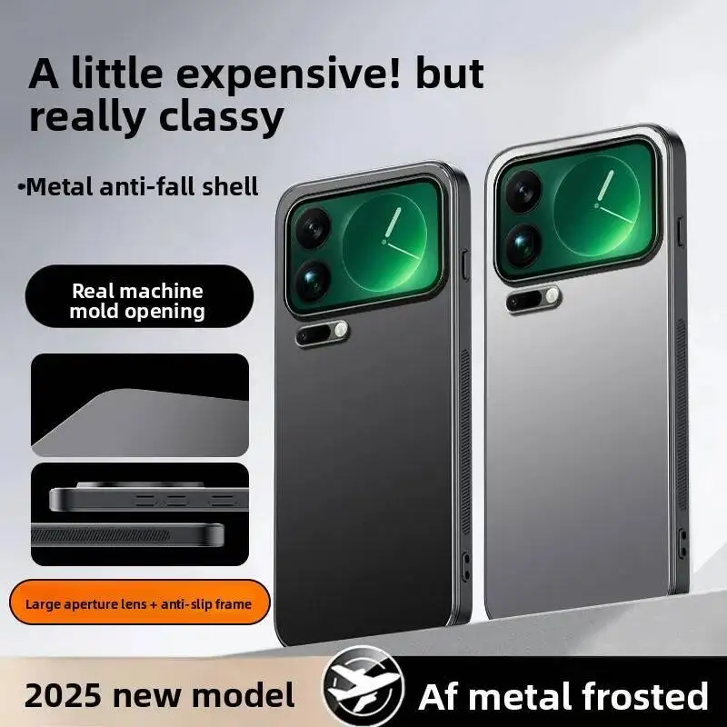 Para MI Xiaomi 17 Pro max Funda magnética de lujo de piel de cordero Funda de PU para Xiaomi 17 a prueba de golpes sensación agradable a la piel Funda