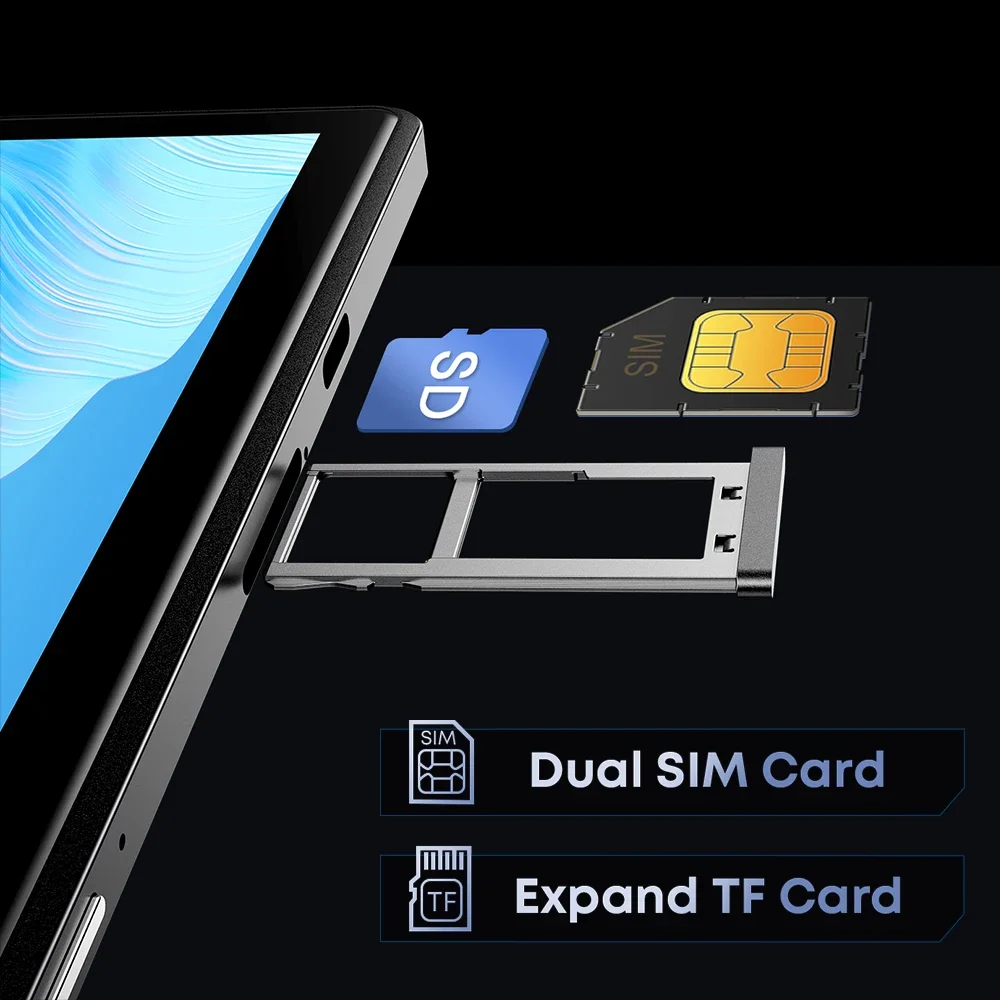 CHUWI Hi10X Pro tableta 4G LTE Android 14 Widevine L1 10,1 "IPS Core Unisoc T606 4GB RAM 128GB ROM tabletas 2,4G/5G Wifi 7000Mah - imagen 4