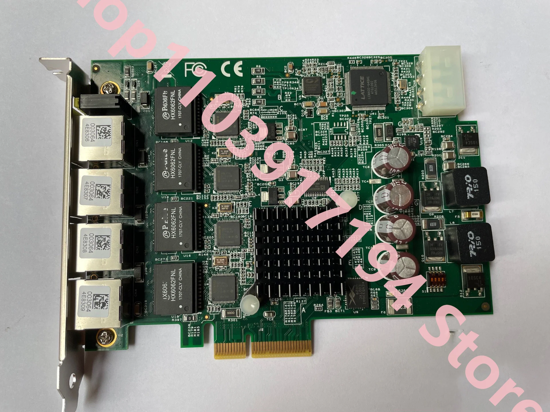 Imagen tarjeta de adquisición de cuatro canales PCIe-GIE64+