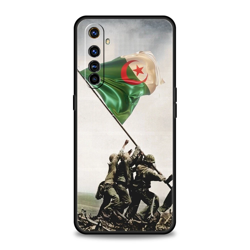 Funda de teléfono con bandera de Argelia para Realme 13 12 11 10 9 8 5G 7 C25 C35 GT5 GT3 GT2 Pro Plus para Realme GT Neo 2 3 3T 5 - imagen 3