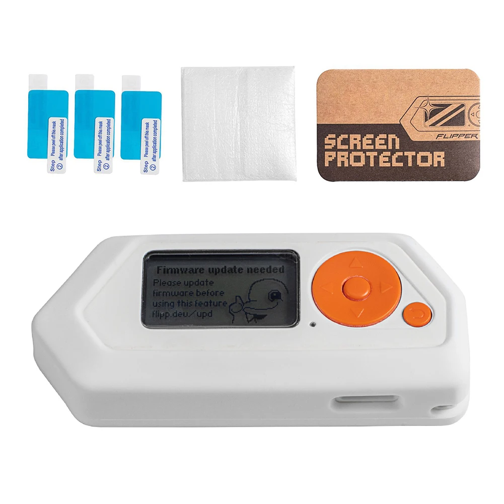 Protector de pantalla para consola de juegos, película protectora antihuellas dactilares, antiarañazos, transparente, para Flipper Zero, accesorios de juego, 3 piezas