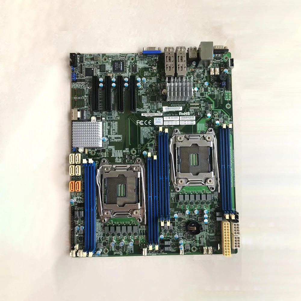 Para placa base de servidor Supermicro E5-2600 v4/v3 procesador familiar puerto dual 10G SFP + LGA2011 DDR4 X10DRD-iTP - imagen 2