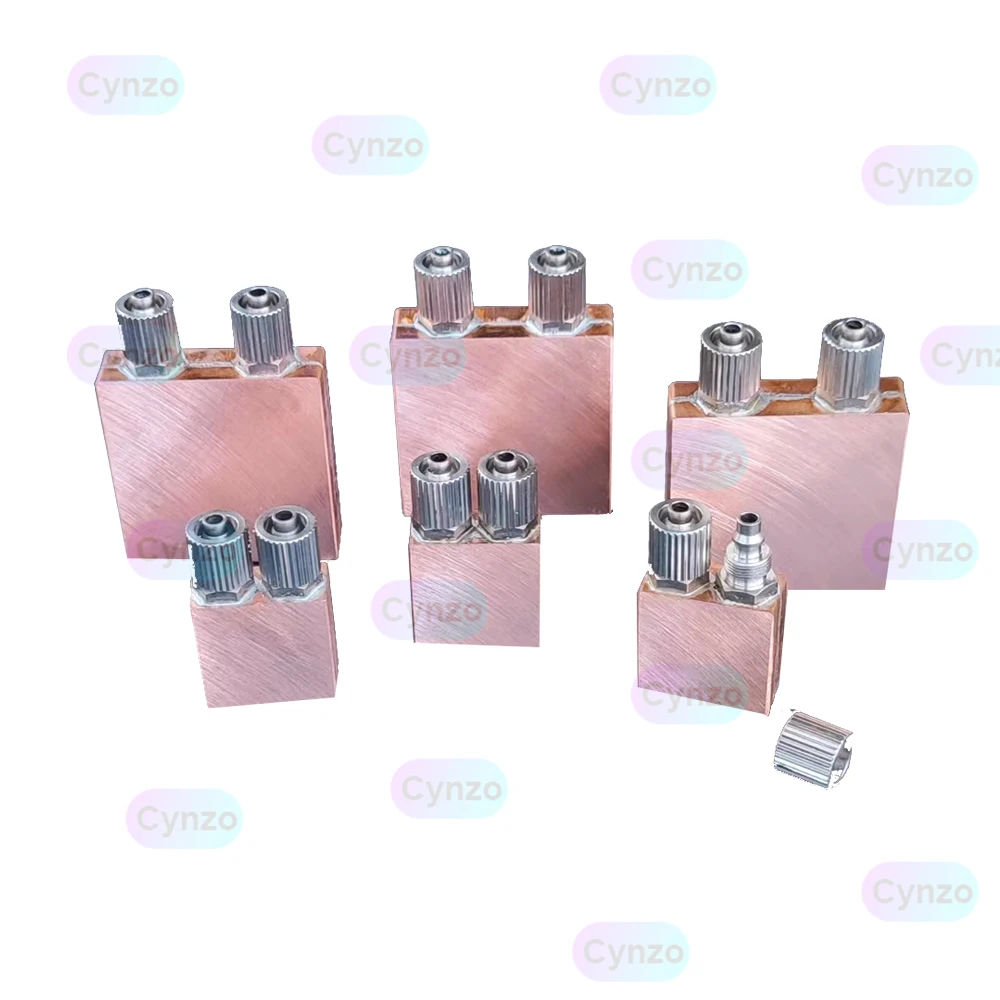 Microenfriador de agua de cobre para CPU, GPU, Semiconductor, refrigeración, disipador de calor para ordenador portátil, bloque de refrigeración para Notebook