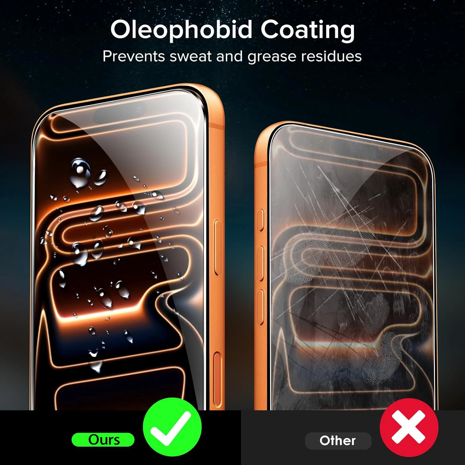 2 piezas de vidrio templado para iPhone 17 Pro Max 17Pro Protector de pantalla en iPhone 17 cubierta protectora de aire de vidrio - imagen 4