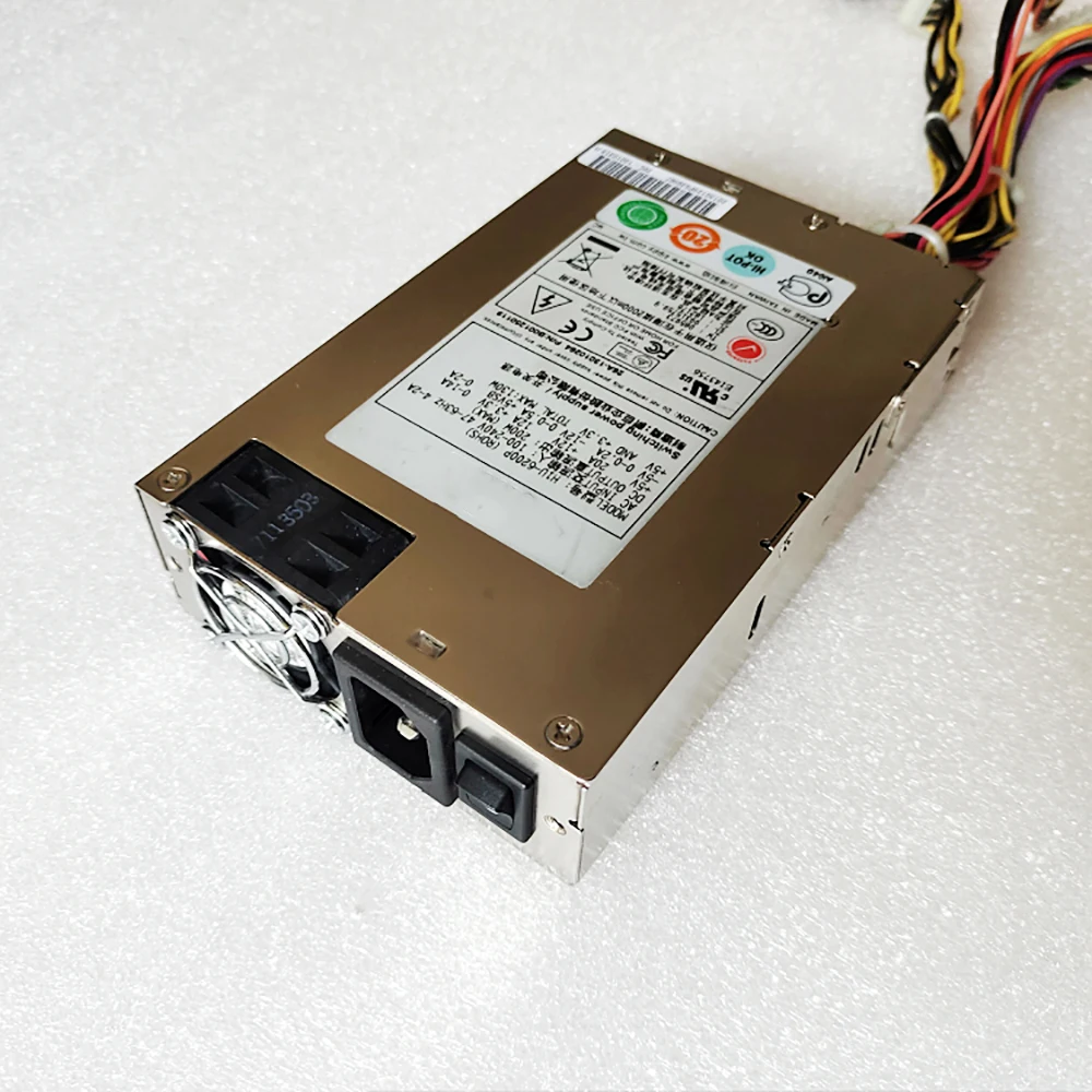 H1U-6200P para fuente de alimentación del servidor Zippy 200W completamente probada