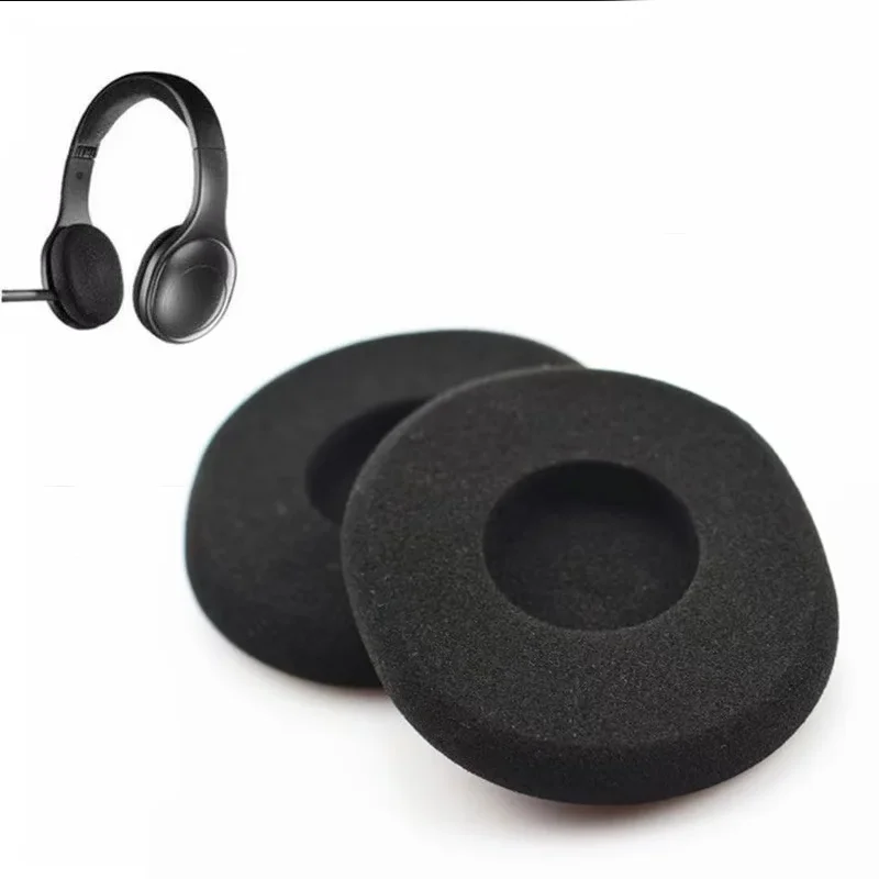 Almohadillas de espuma para auriculares Logitech H800, esponja de repuesto para auriculares Bluetooth, almohadillas para auriculares, cubiertas para auriculares