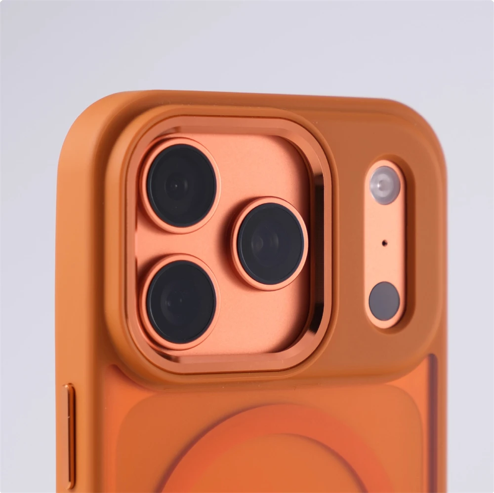 Funda magnética translúcida mate de lujo a prueba de golpes para iPhone 17 Pro Max Air 16 15 14 13 para cubierta protectora de lente Magsafe - imagen 4