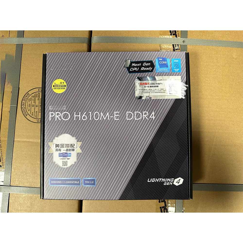 PRO H610M-E DDR4 Soporte de placa base CPU 12400F 13400F