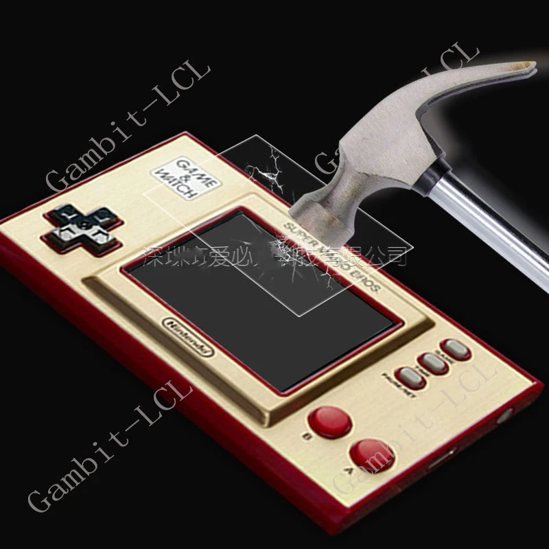 3 uds 9H HD vidrio templado para Nintendo GAME WATCH NS juego y reloj reproductor juegos Protector de pantalla película - imagen 4