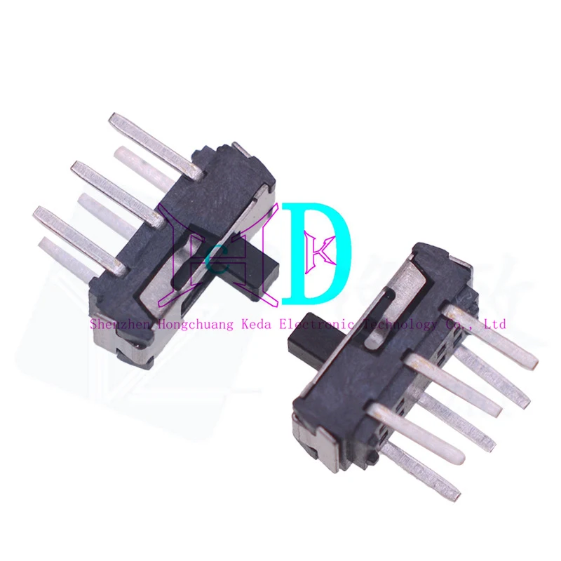 20 piezas-Interruptor de palanca de 2 velocidades, 6 pines, vertical, pequeño, 2,0/3,0/4,0mm - imagen 3