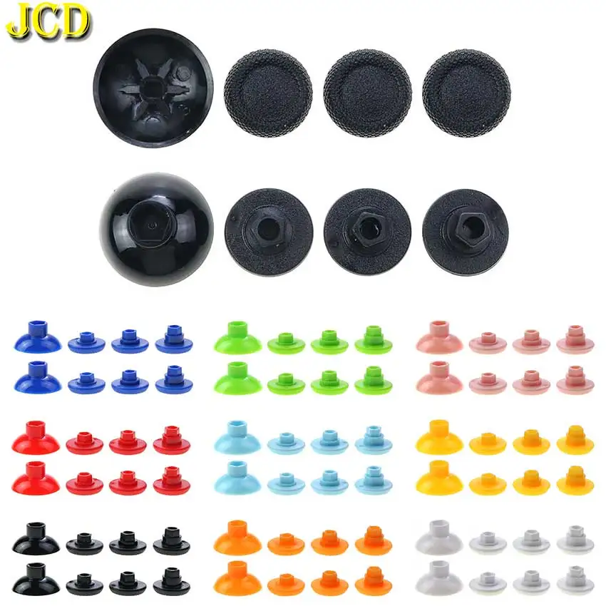 Cubierta de Joystick analógico con mango de 8 piezas, Thumb Stick, tapa de agarre para PS4 Pro Slim PS5 para Xbox 360 Xbox One Series S X, controlador de Gamepad