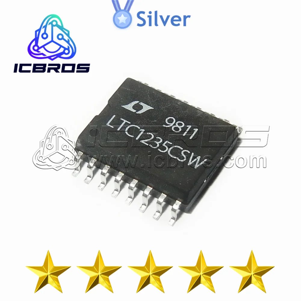 Componentes electrónicos LTC1235CSW SOP16 LTV-352T, M25P64-VMF6TP, nuevo, Original, MAP3612, MAX14850ASE, MAX202CSE + MAX202ECSE