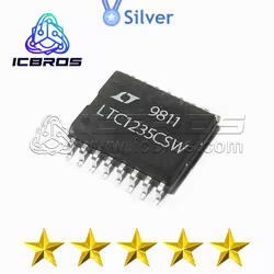 Componentes electrónicos LTC1235CSW SOP16 LTV-352T, M25P64-VMF6TP, nuevo, Original, MAP3612, MAX14850ASE, MAX202CSE + MAX202ECSE