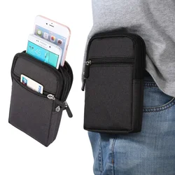 Funda Cinturón Jeans Teléfono iPhone Samsung Huawei – Cremallera y Clip