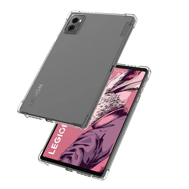 Funda transparente para Lenovo LEGION Y700 2nd 2023, funda de silicona suave de TPU Airbag para Legion Y700 3. ° 8,8 "2520 TB321FU