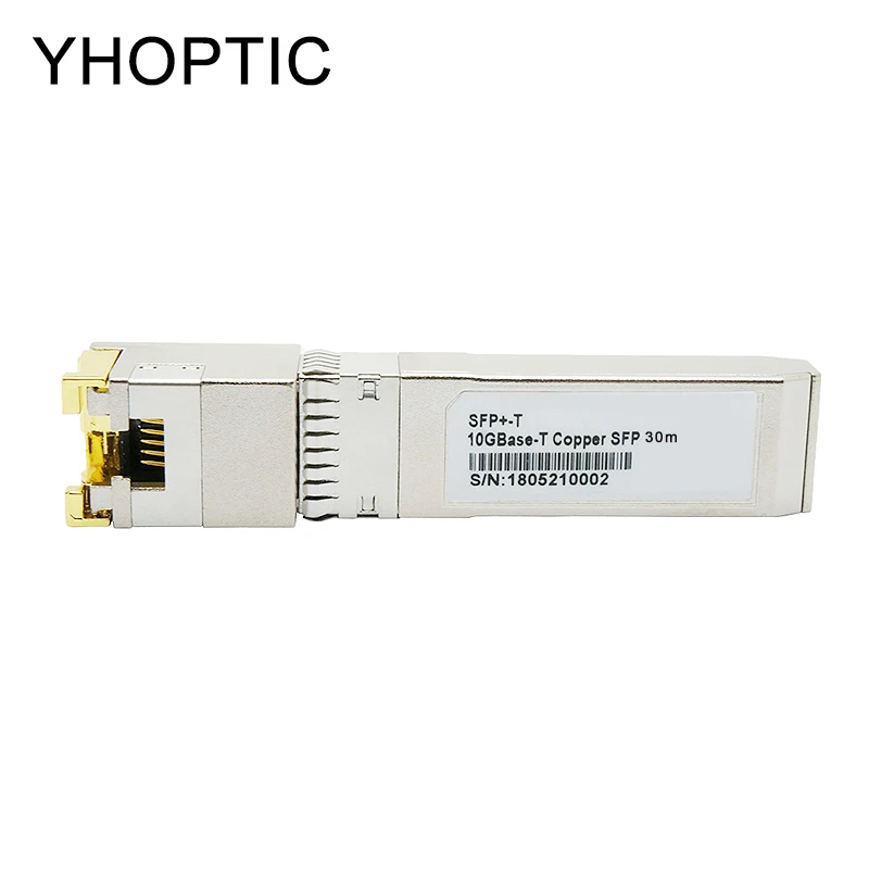 Módulo óptico de módulos de cobre Gigabit 10G/5G/2,5G/1G SFP + a RJ45 Compatible con con interruptor óptico Ethernet Cisco Mikrotik - imagen 4