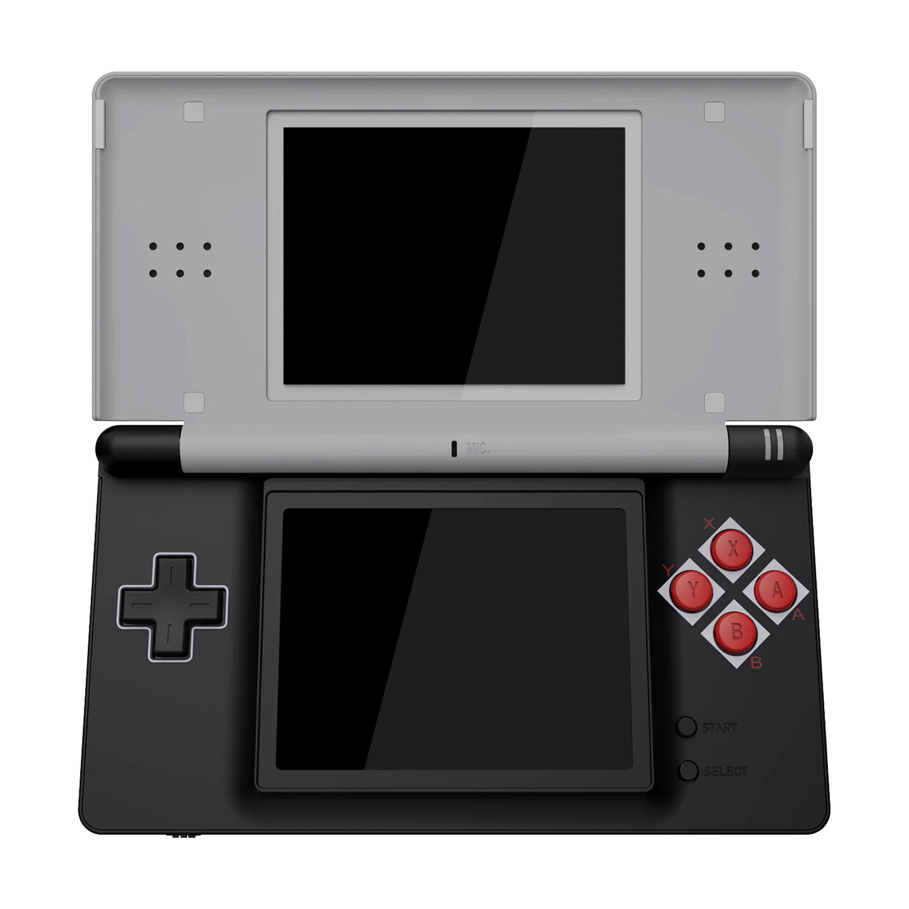 Carcasa completa de repuesto eXtremeRate para Nintendo DS Lite para NDSL - Estilo NES clásico - imagen 3