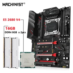 MACHINIST X99 Placa Base LGA 2011-3 con Xeon E5-2680 v4