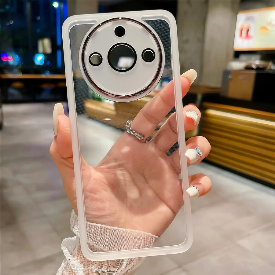 Funda de teléfono transparente de Color transparente para Oppo Find X3 Neo Lite X5 X6 X7 X8 Ultra X8S Plus, funda protectora suave para lente trasera - imagen 2