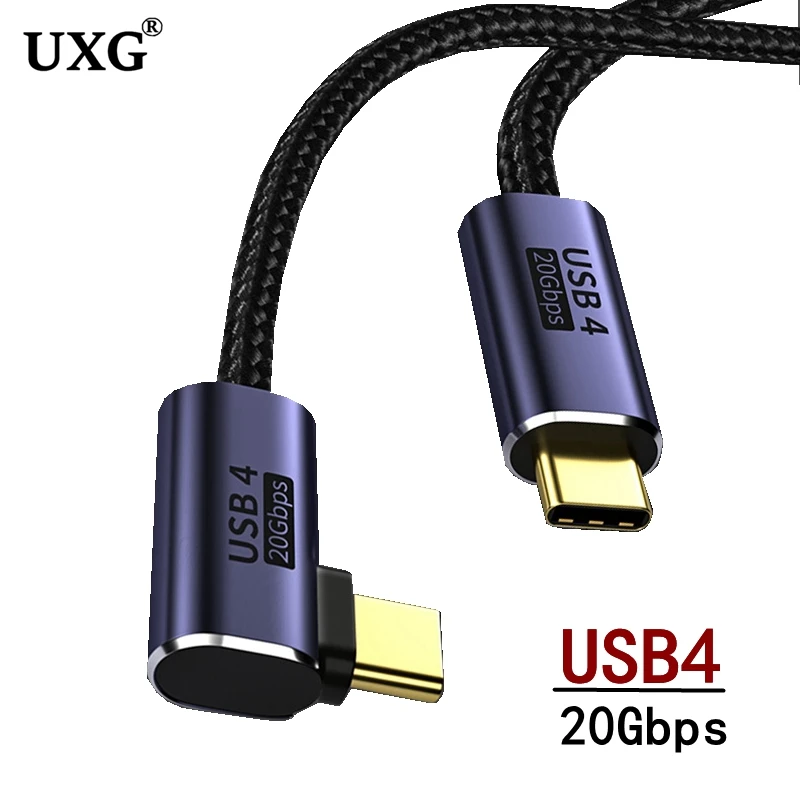 Cable USB4 Gen2 USB C 4K 60Hz USB3.2 20gbps Super Transfer Oculus Quest2 Link Acer Dell XPS SSD Cable Thunderbolt - Vista principal del producto