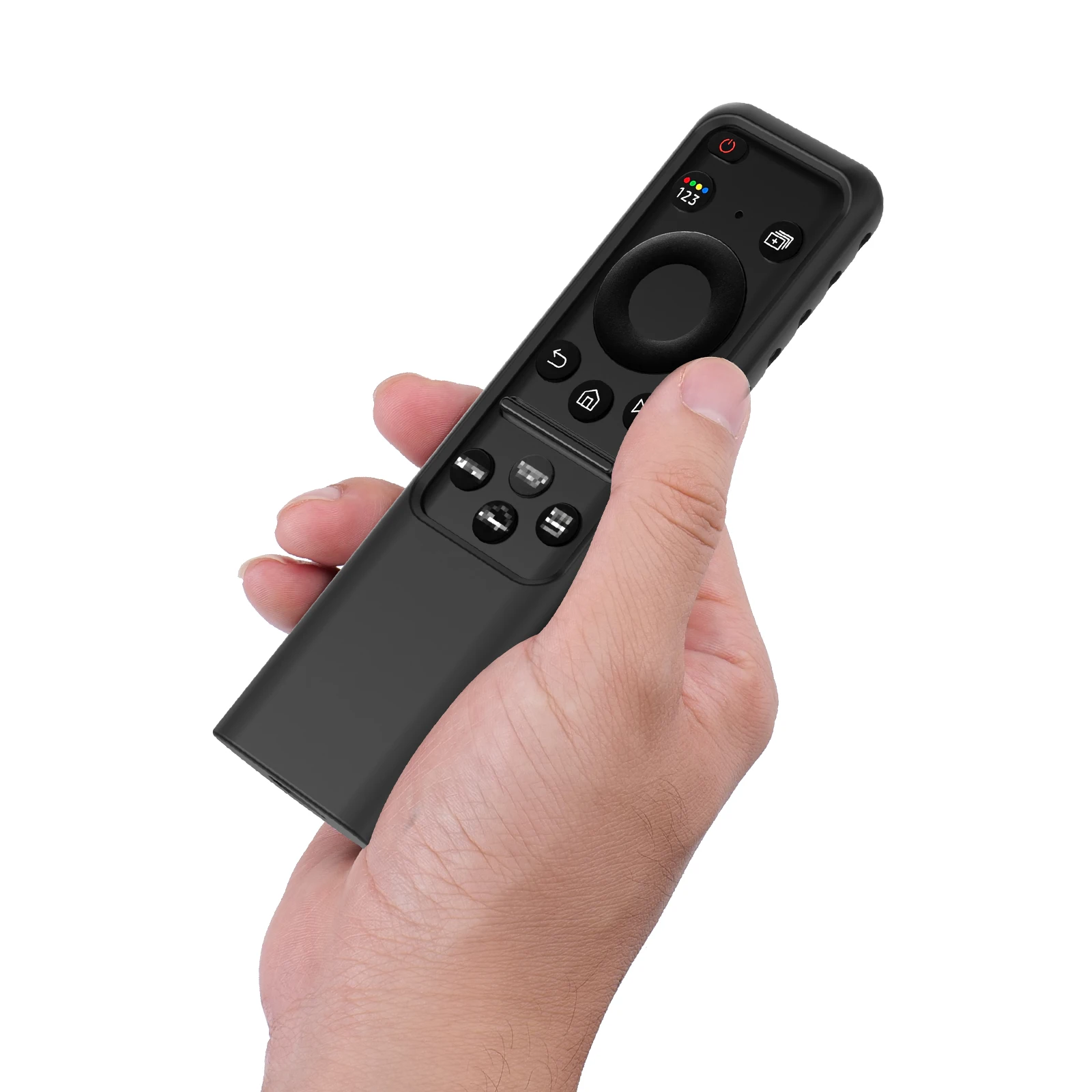 SIKAI cubierta de Control remoto para 2023 carga Solar TM2360E TM2361E cubierta de silicona para Samsung BN59-01432A TV remoto - imagen 5