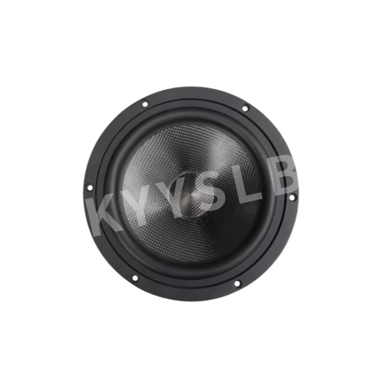 KYYSLB Altavoz de 8 pulgadas y 150 W Altavoces de calidad de sonido para audiófilos HIFI compuestos de fibra de carbono con graves de 8 pulgadas - imagen 2