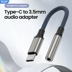 Olaf Adaptador USB-C a Jack 3,5 mm Audio para Auriculares