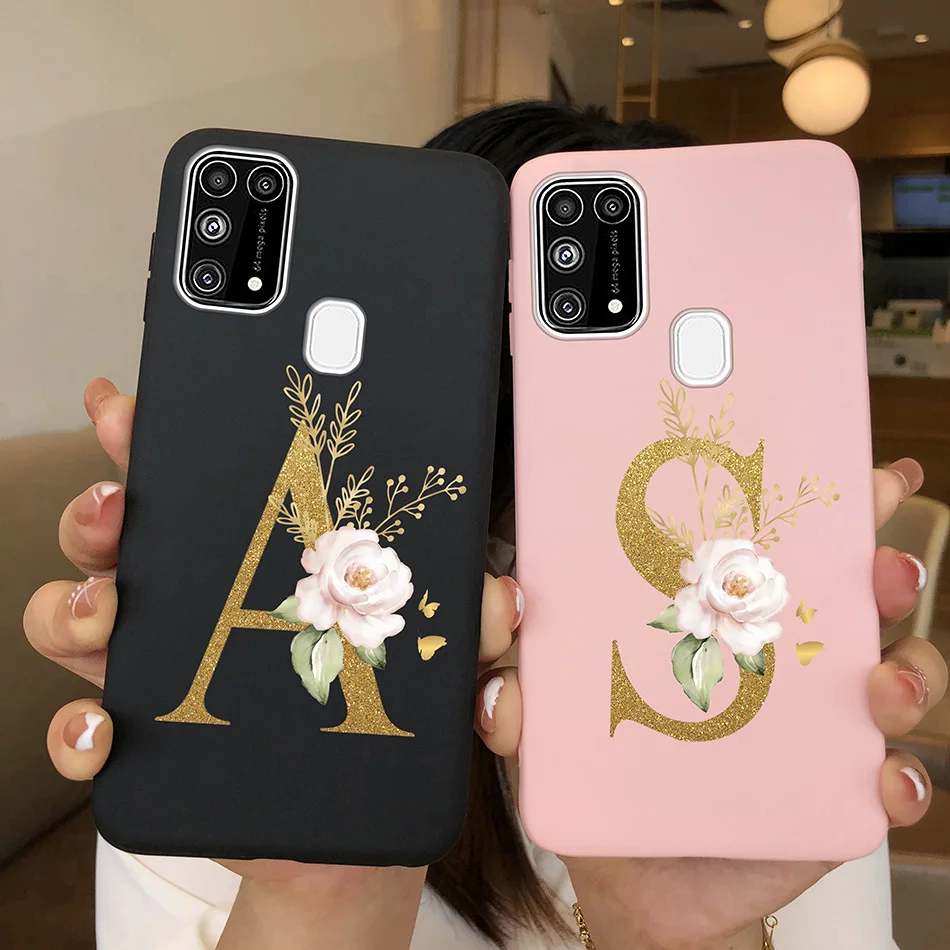 Funda para Samsung Galaxy M31 Prime M41 M31 M31S, cubierta trasera suave de silicona con letras bonitas para Samsung Galaxy M31 Prime M 31 31S 41 - imagen 2