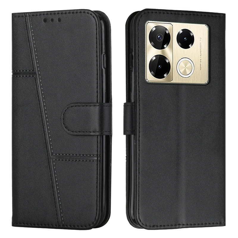 Para Infinix Note 40 Pro funda con tapa tipo billetera cubierta de libro para Coque Infinix Note 40 Pro + Note40 40Pro Plus funda protectora de cuero para teléfono - imagen 2