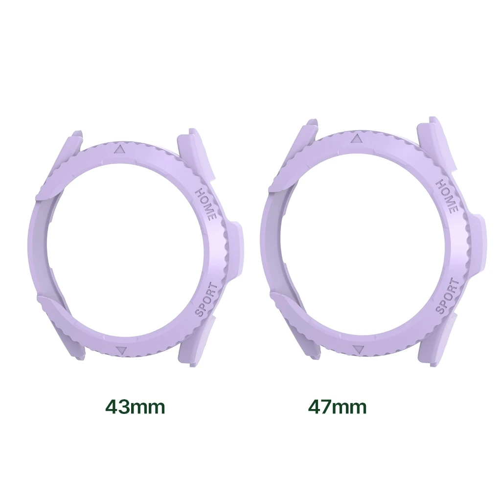 1 unidad funda rígida antiarañazos para reloj inteligente, Protector impermeable, carcasa a prueba golpes, marco funda, parachoques, carcasa para reloj 6 43/47mm - imagen 4